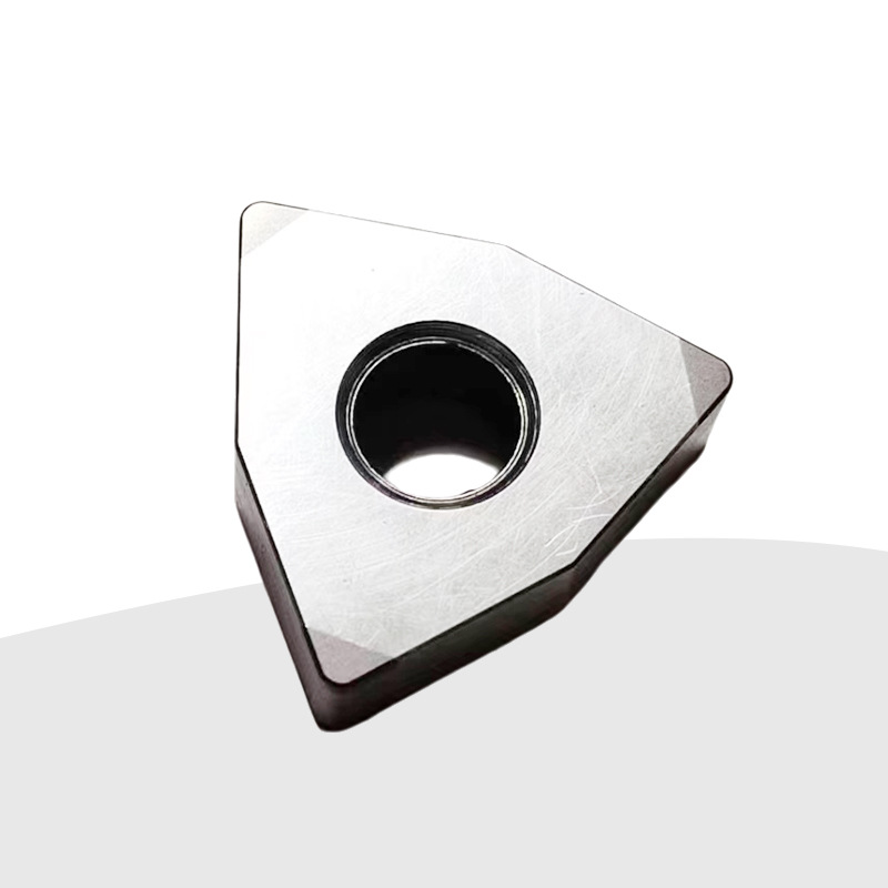 CBN CNC insert WNGN080408-6S quenched gear tool head boron nitride HRC60 turning tool customization details Picture