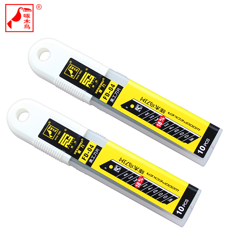Supply 2400 Woodpecker blades FD-04 special steel blades, genuine woodpecker utility knives in stock for wholesale Application Scenario