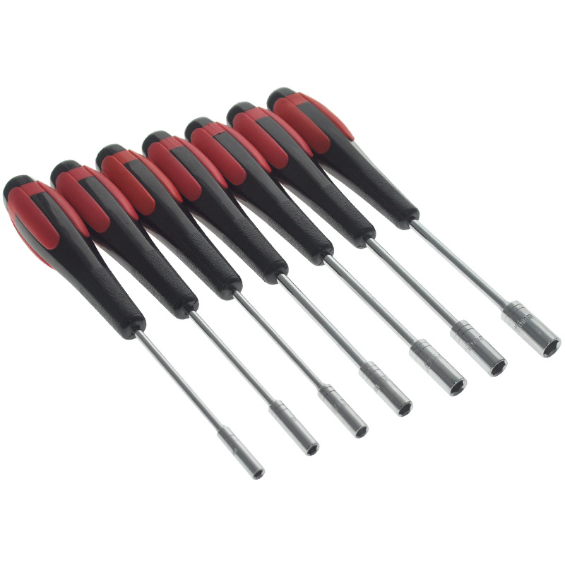 Socket screwdriver, hexagonal socket screwdriver, thin-walled extended socket, external hexagonal socket taper Item Picture