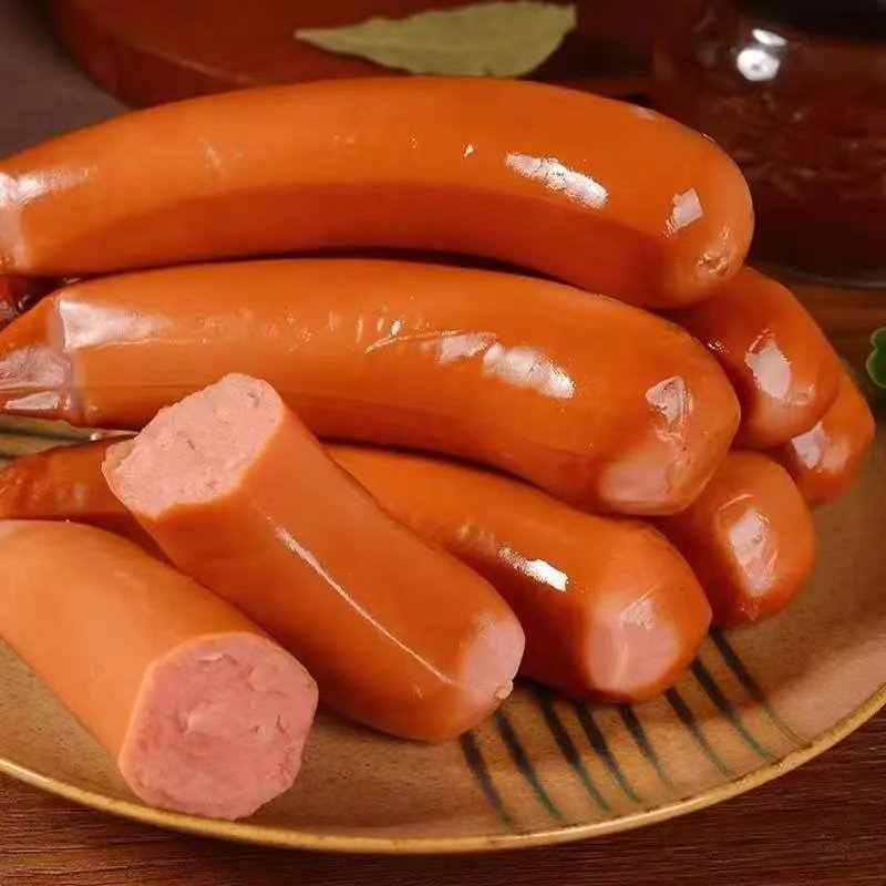 Half price [Minimum quantity of 8 large pieces, 660g] Garlic-flavored Grilled Sausage, Garlic-flavored Spicy Grilled sausage, ready to eat upon opening the bag XK None Specification drawing