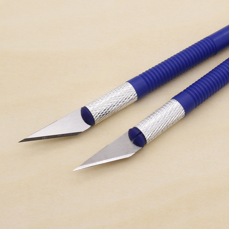 DIY paper cutting pen knife, multi-color options available, rubber engraving knife, mobile phone film application knife, paper cutting knife, paper engraving knife Specification drawing