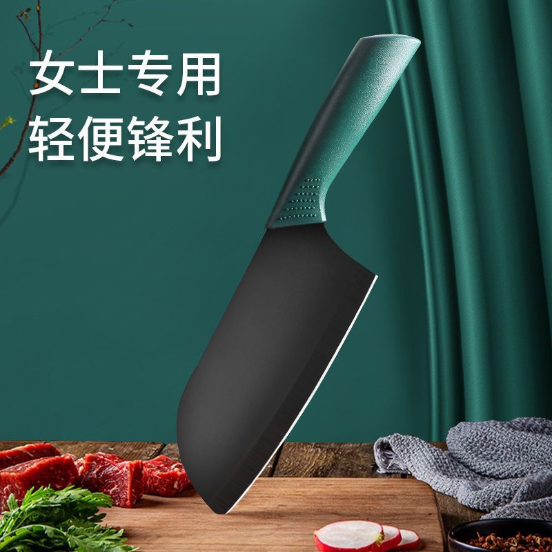 Household ladies' lightweight small kitchen knife, stainless steel dormitory knife, knife for cutting vegetables, slices and meat, chef's knife specially designed Application Scenario