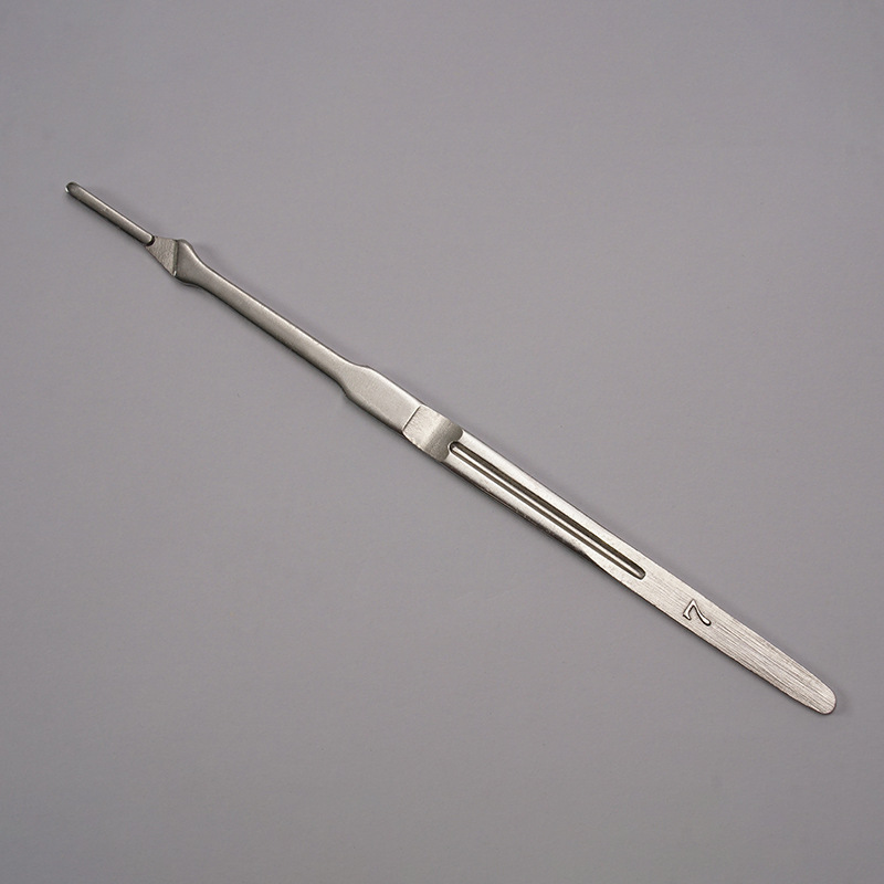 Stainless steel surgical handle, surgical handle No. 3, industrial engraving knife No. 4, veterinary knife handle, laboratory scalpel Application Scenario