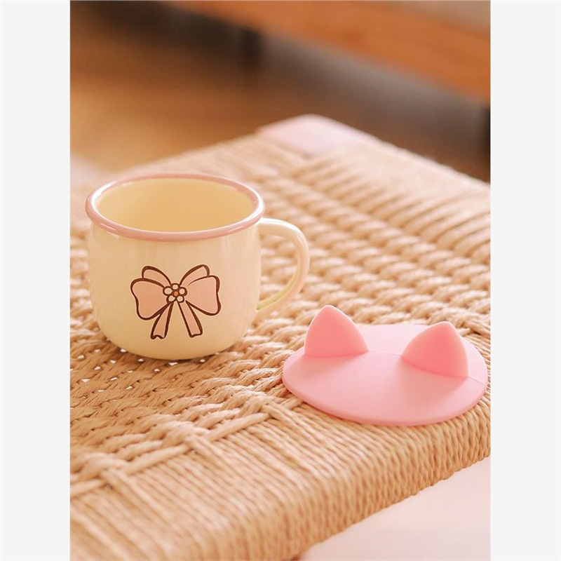 Old Mai [Homemade Beautiful Cups] Cream enamel water cups, mugs, coffee cups, milk cups, breakfast cups Specification drawing