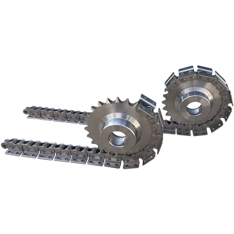 304 chain single-hole, double-hole, single-side, double-side bent plate chain, conveyor chain, mechanical transmission accessories, stainless steel chain Item Picture