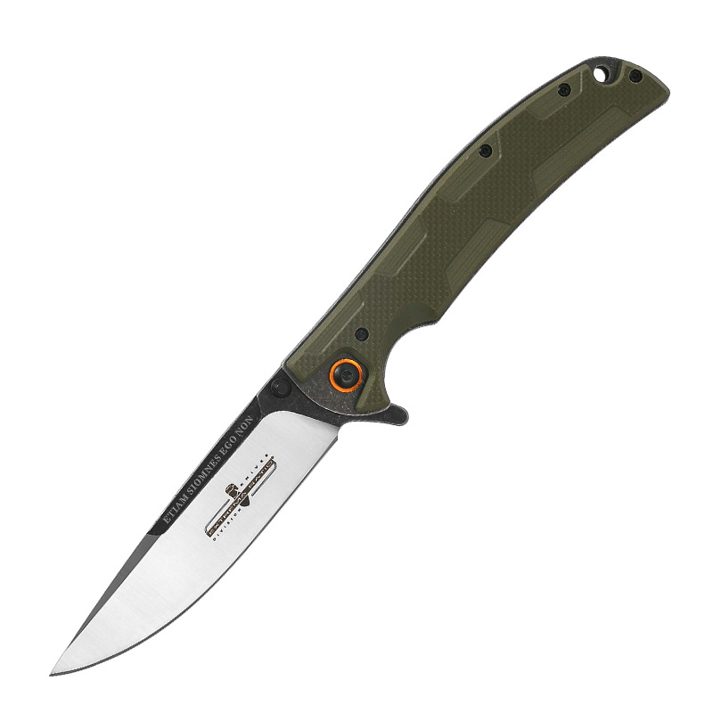 Factory wholesale outdoor folding knives, multi-functional mini fruit knives, high-hardness wilderness survival knives, camping portable knives undefined