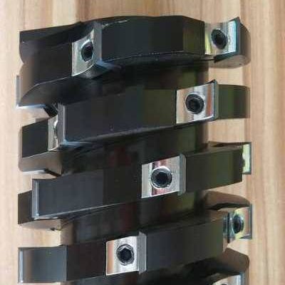 German Debao spiral planer R150 King disposable door and window knife, disposable planer blade dupro tungsten steel knife Specification drawing