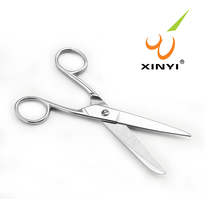 Xinyi Scissors, office scissors, stationery scissors, paper-cutting scissors, tailor scissors, stainless steel ribbon-cutting scissors wholesale details Picture