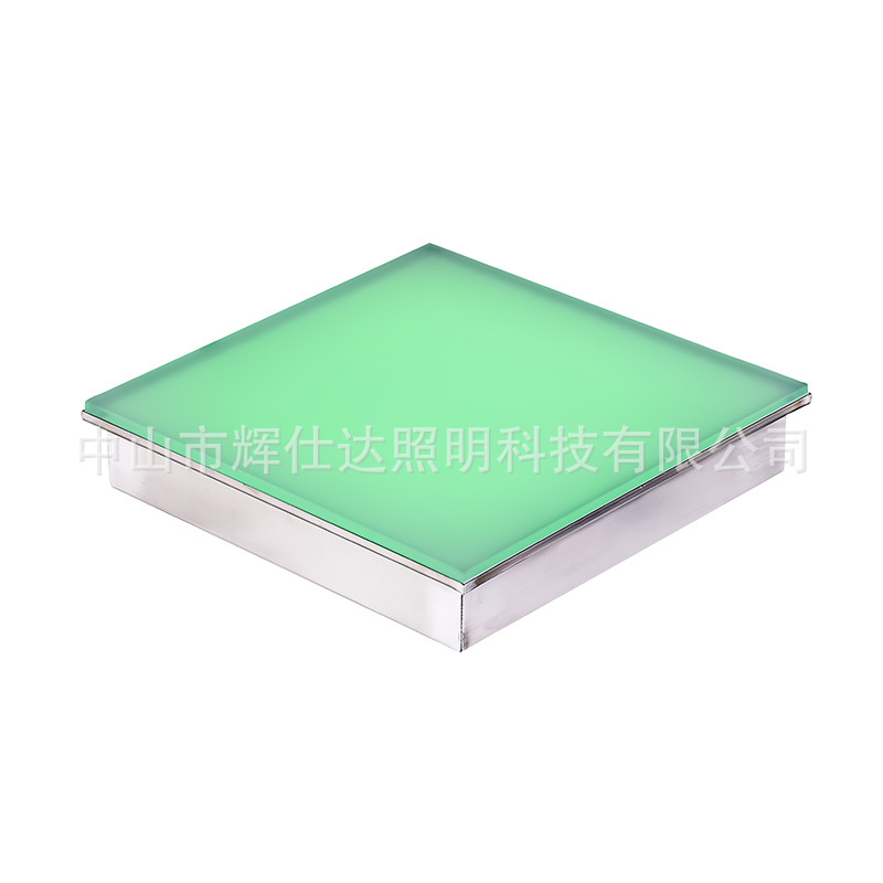 Factory wholesale stock 600*600*H60MM square light-emitting gravity sensor floor lamp, stainless steel floor lamp Specification drawing