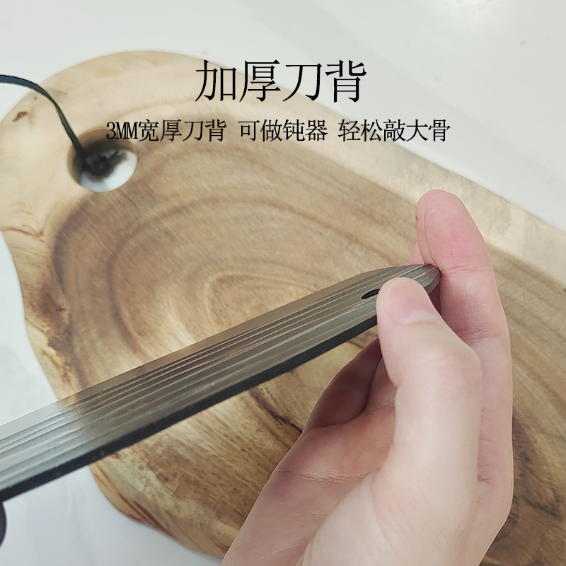 Douyin's best-selling fish head knife, forging kitchen knife, household kitchen chopping knife, super-fast and sharp meat slicing knife, commercial knife Application Scenario
