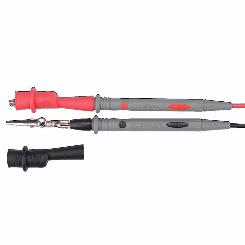 Weihaisheng, a cross-border foreign trade exclusive supplier, supplies 2mm through-hole test multimeters, alligator clips, test leads, universal clips, test clips and extension clips Application Scenario