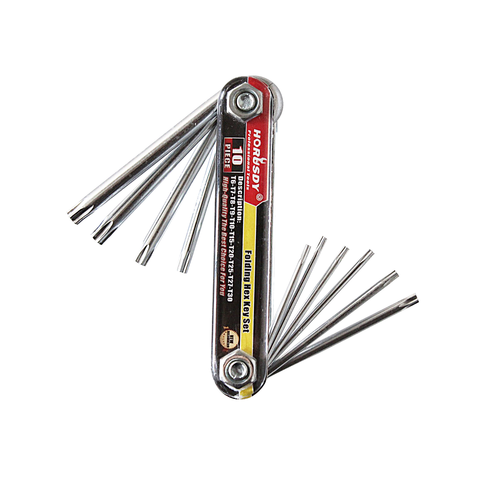 10PCS Folding hex Socket wrench set, metric and imperial star hex Socket screwdriver, metric Amazon Item Picture