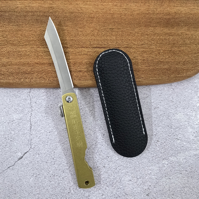 Outdoor folding knife, portable high-hardness multi-functional knife, mini parcel unpacking knife, camping fruit knife undefined