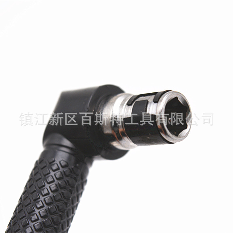Double-head L-shaped wrench, 1/4 screwdriver, 90-degree right-angle screwdriver set Specification drawing