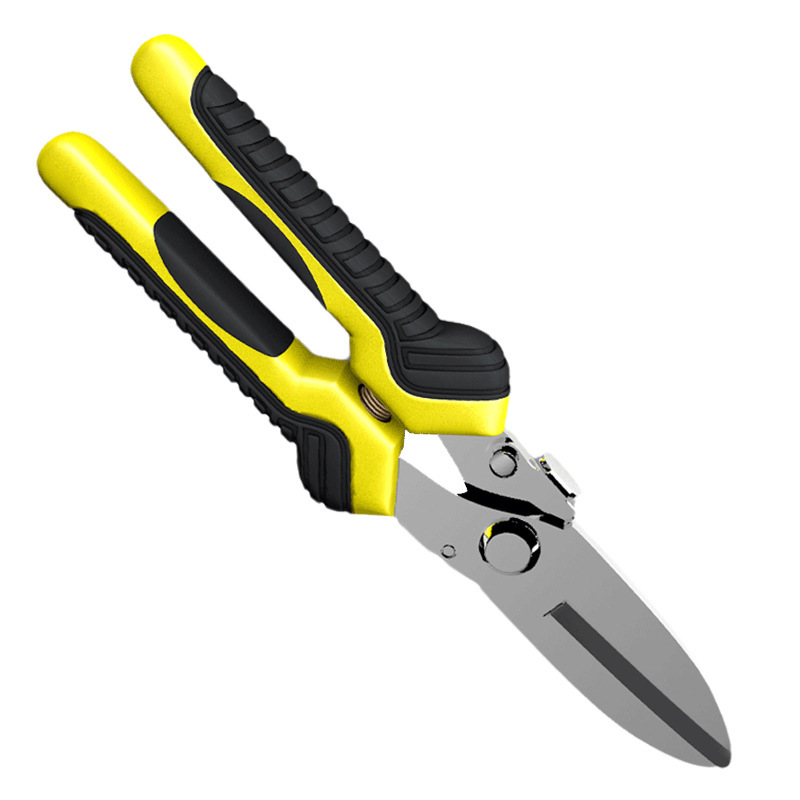 Manufacturer's stainless steel plate steel wire shears, 9-inch industrial shears, strong iron sheet shears, aviation shears, keel shears tools Item Picture