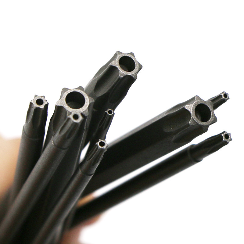 1/4 hexagonal handle hollow plum blossom extended S2 screwdriver head hexagonal handle screwdriver head screwdriver taper set 50-75-100mm Application Scenario
