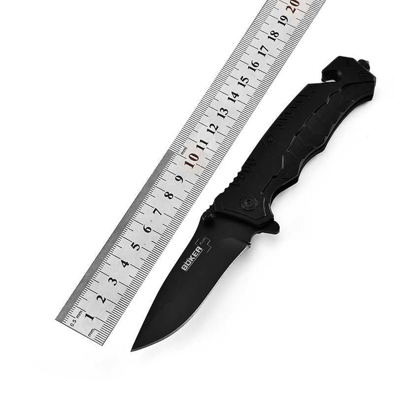 Factory direct sales of outdoor folding knives, camping multi-functional knives, portable high-hardness folding knives, and wilderness survival knives full figure