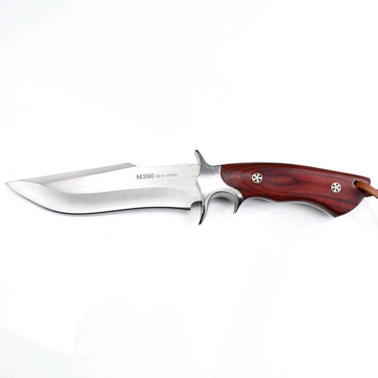 The first-generation M390 one-piece sharp and durable outdoor straight knife of Lion King is a hot seller in Yangjiang manufacturer's wholesale stock on e-commerce platforms details Picture