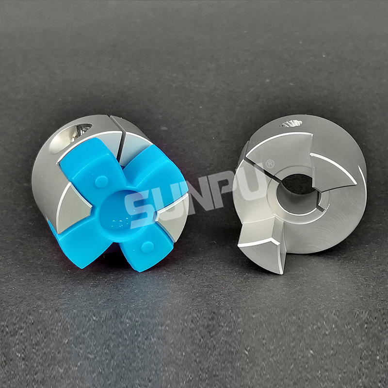 The Sanpu SLC30 servo stepping motor lead screw module uses a coupler clamping type plum blossom elastic coupling details Picture