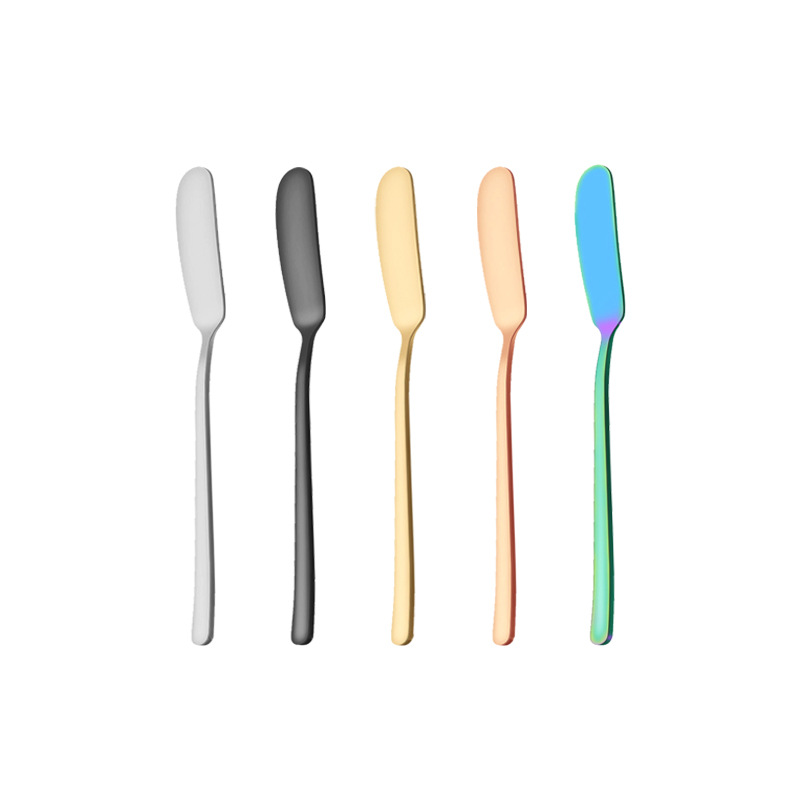 304 stainless steel butter knife, butter knife, grease knife, jam spreading knife, bread cheese knife, dessert knife, steak, lightweight Item Picture