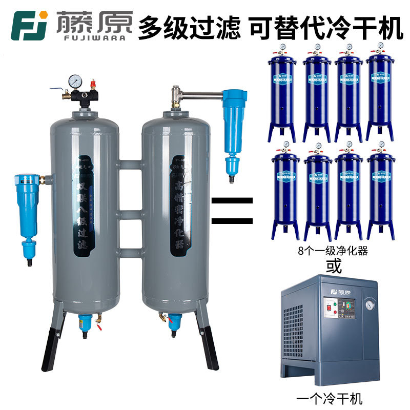 Oil-water separator, filter, air compressor, compressed air precision filter, air pump, drying tank with automatic drainage Item Picture