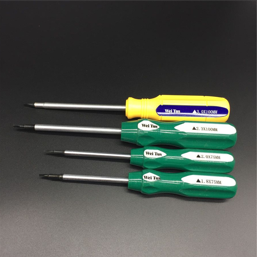 1.8 equilateral triangular screwdriver, 3.0mm equilateral triangular screwdriver, manual screwdriver, repair tools in stock for wholesale Application Scenario