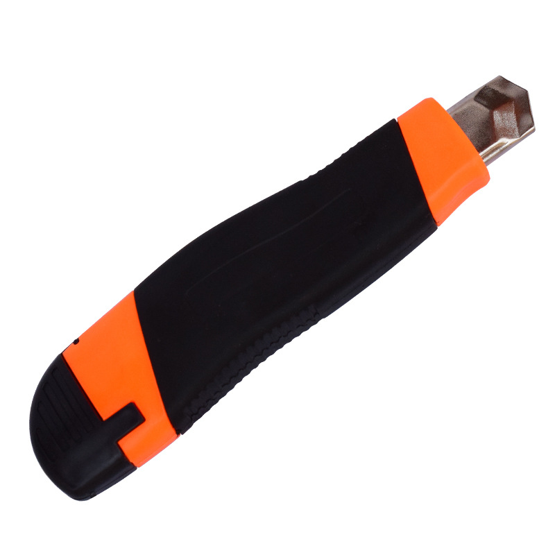 Factory wholesale of express delivery knife sets, tool kits, and large utility knives specially designed for disassembling express deliveries, as well as push-rod paper cutters Specification drawing