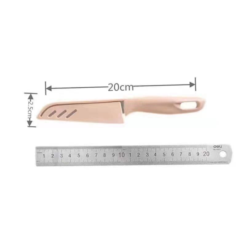 Ceramic fruit knife, household folding portable knife, student and dormitory three-piece set, fruit knife and peeler set Application Scenario