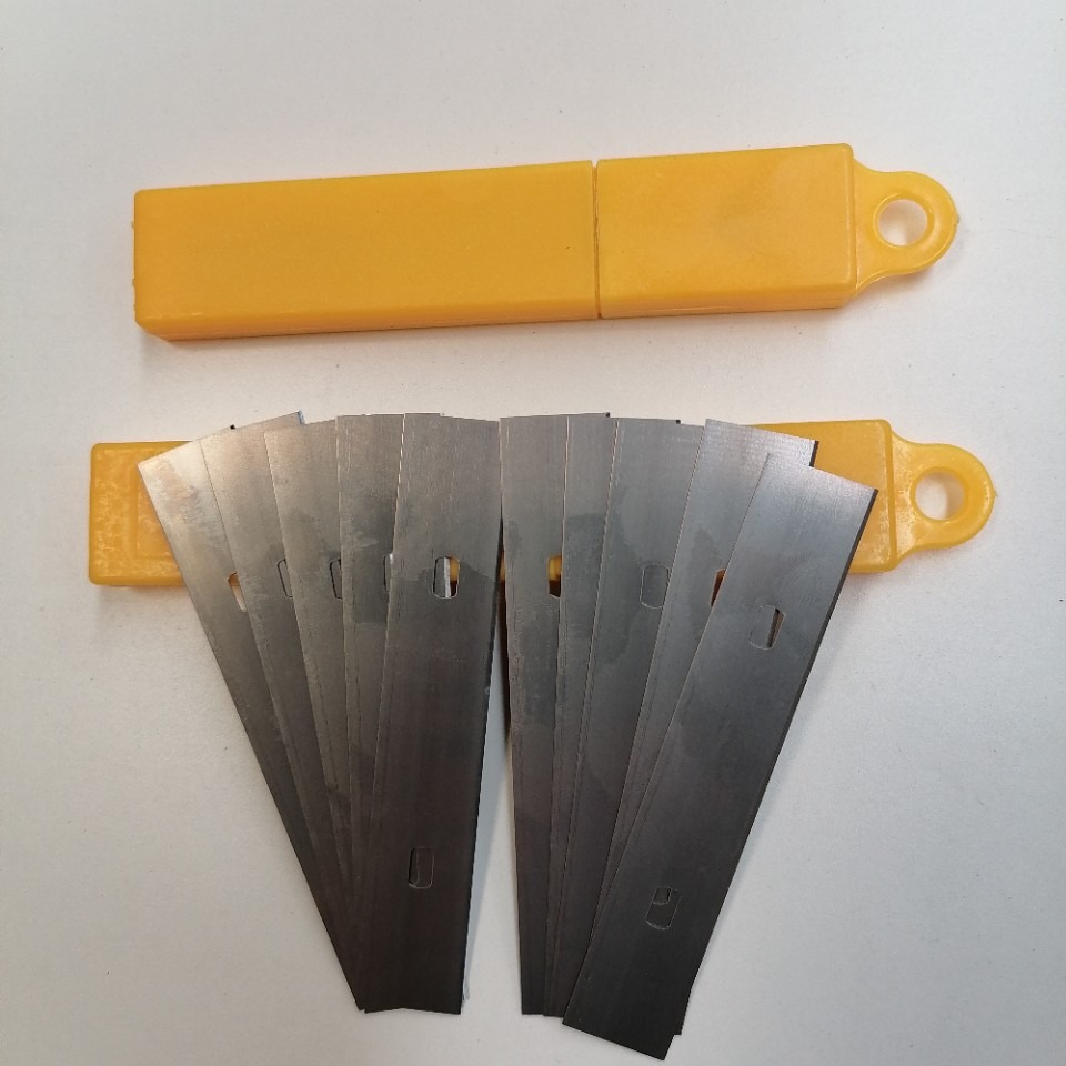 Wholesale cleaning knife blades, scraper blades, scraper blades, replacement cleaning blades, graphic design blades, wallpaper blades details Picture