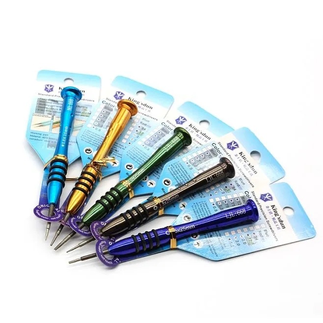 Communication clock screwdriver for iphone7 repair and disassembly y0.6 11-character mini aluminum alloy handle screwdriver Item Picture