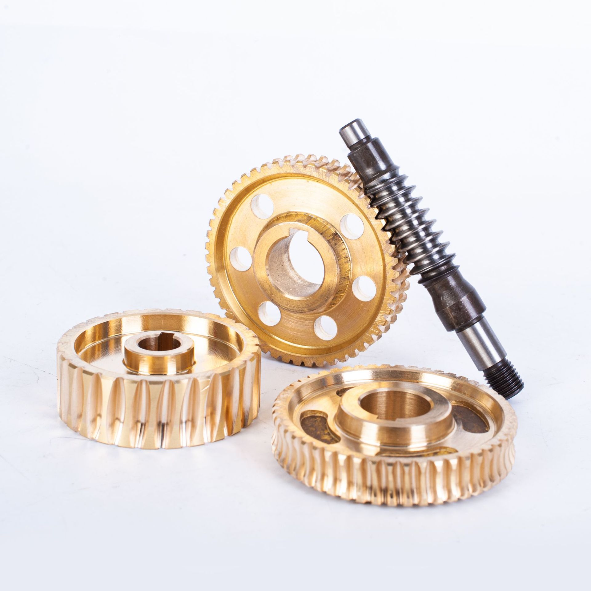 Factory direct supply and processing of high-precision mechanical parts for worm gears and worm rods, non-standard turbines, wear-resistant miniature undefined
