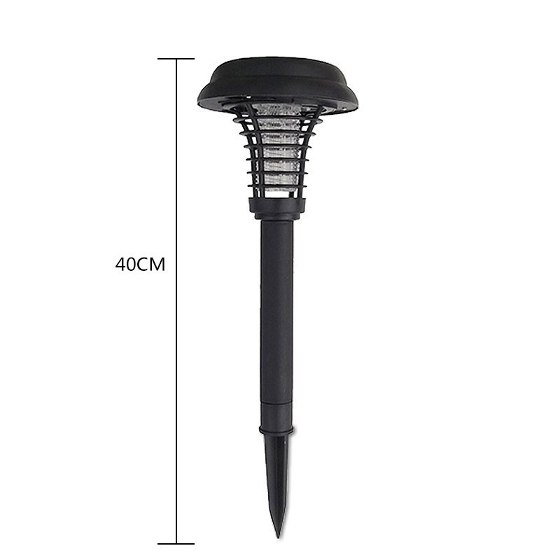 Solar-powered mosquito killer, outdoor mosquito killer, household physical electric shock mosquito repellent, outdoor waterproof led lighting mosquito killer Item Picture