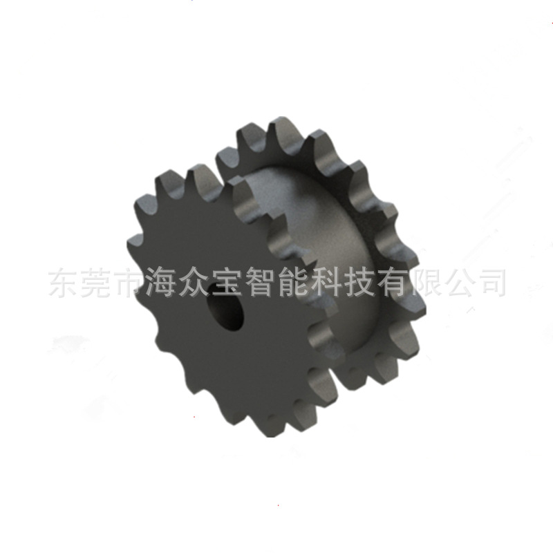 Industrial transmission sprocket and chain processing, stainless steel sprocket Misi Shanglong non-standard customization, 234,568 points Item Picture
