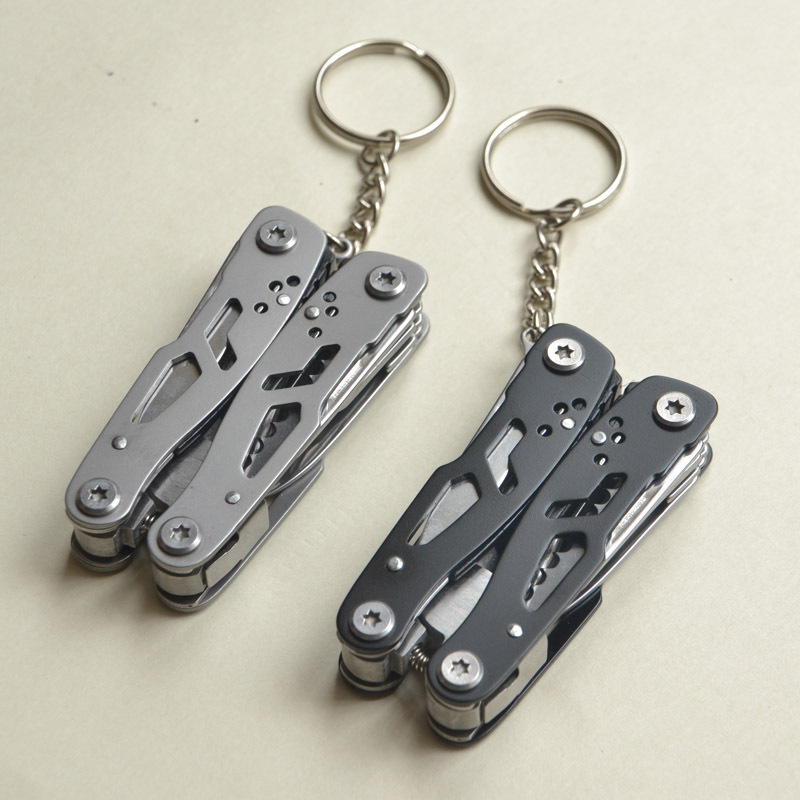 Multi-functional knife pliers, small tool pliers, all-steel folding pliers, mini outdoor knife, 14-in-one computer small tools details Picture