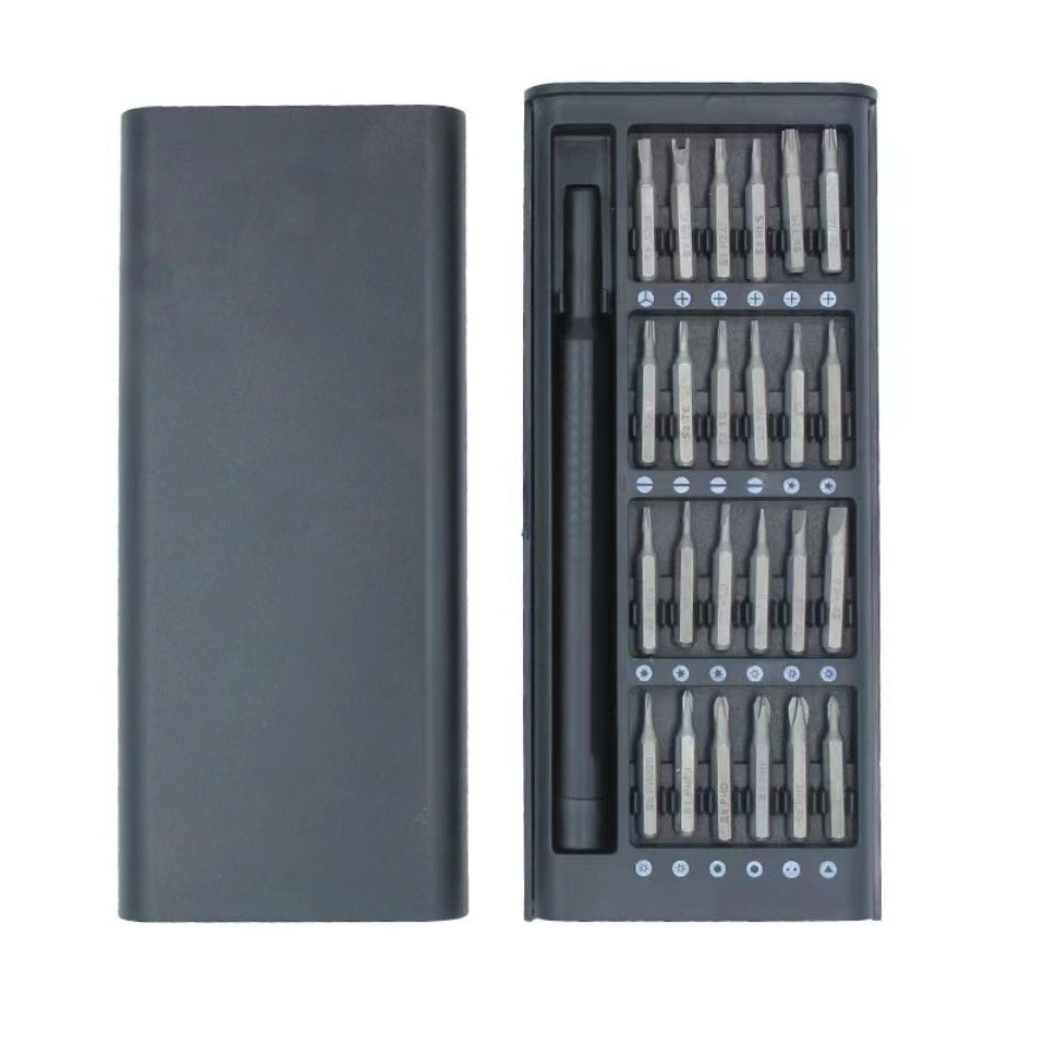 24-in-one precision screwdriver, mobile phone repair and disassembly tool, multi-functional screwdriver set full figure