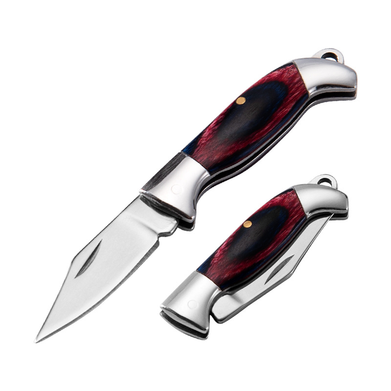 【 Pocket Knife 】 Mini folding knife, legal knife, brass knife, keychain, small knife for opening packages and boxes undefined