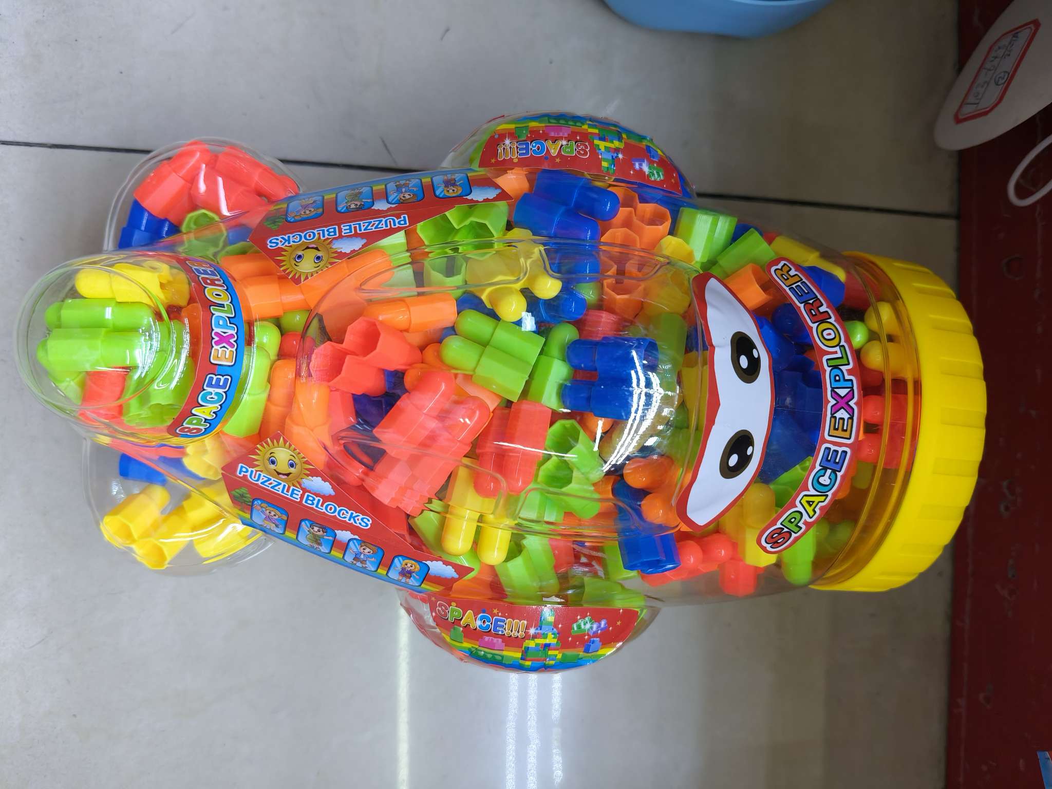 新款积木车透明塑料盒装，4款清装不混装。13.5元/盒，72盒/箱。热销内贸外贸儿童益智科教玩具