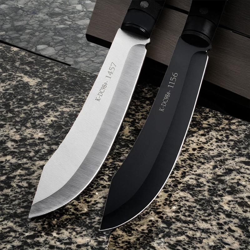 Outdoor knife, sharp camping fruit knife, household multi-functional knife, bone-removing and meat-cutting knife, high-hardness straight knife, portable knife Application Scenario