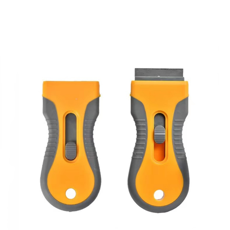 Car film and glue removal small scraper, tile grouting, floor cleaning, stainless steel scraper, screen metal blade tool undefined