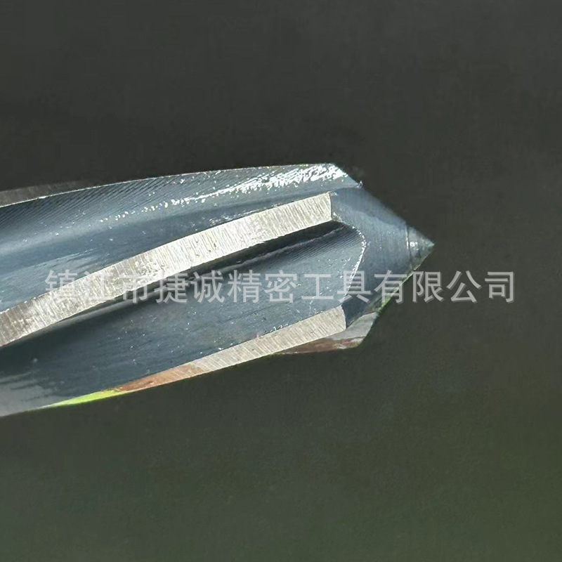 The manufacturer supplies non-standard 5/8 and 7/8 high-speed steel three-plane reamers with spiral grooves and three-plane reamers Specification drawing