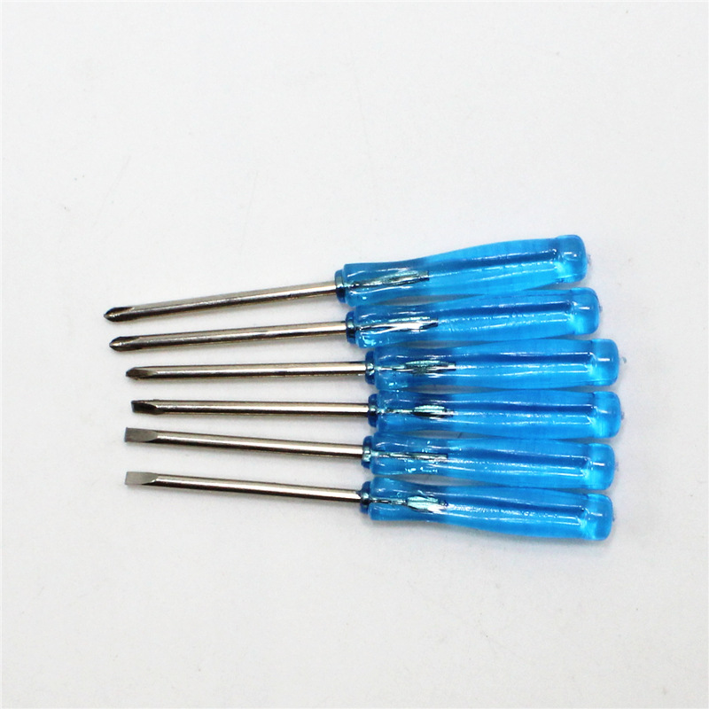 Toy Delivery 2.0 X Watch Pedometer Special 65mm Screwdriver Blue Mini transparent crystal screwdriver Specification drawing