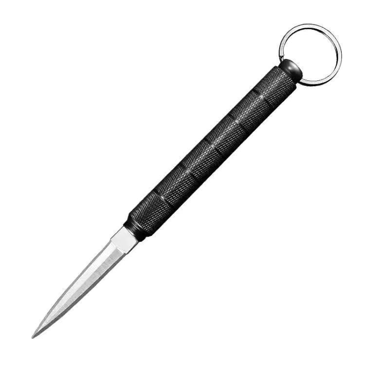 Wholesale of outdoor multi-functional detachable cylindrical knife, portable fruit knife, portable straight knife, window-breaking self-defense knife Item Picture