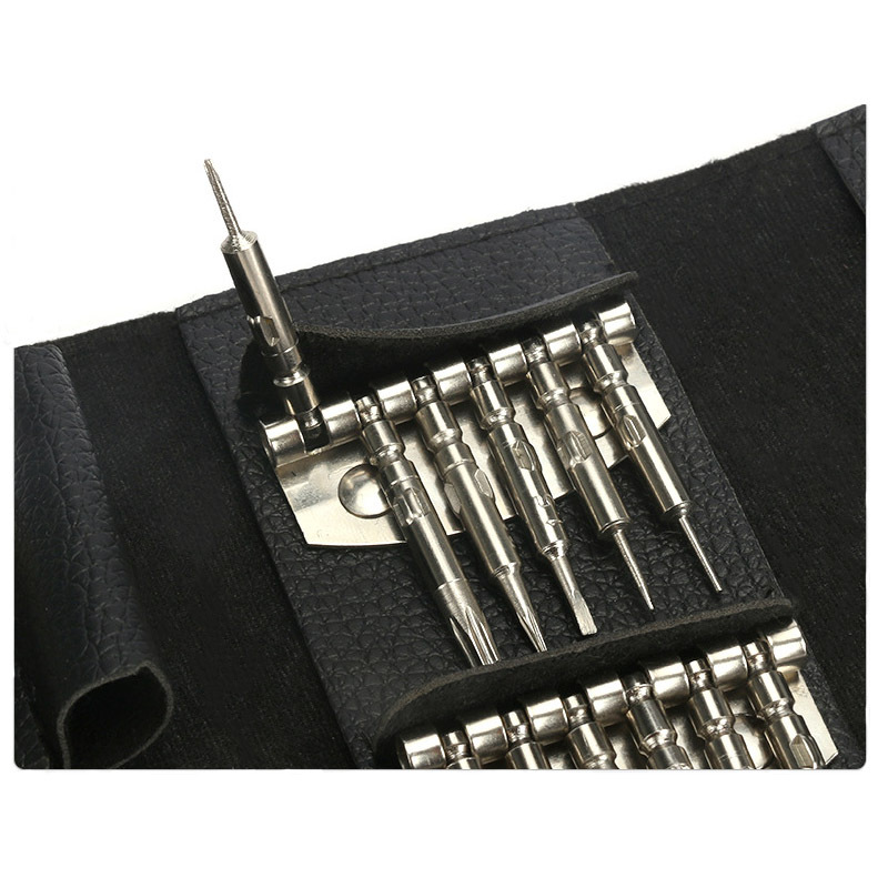 25-in-one leather case screwdriver, Amazon bestseller small tool repair, precision aluminum alloy tool kit for cross-border Item Picture