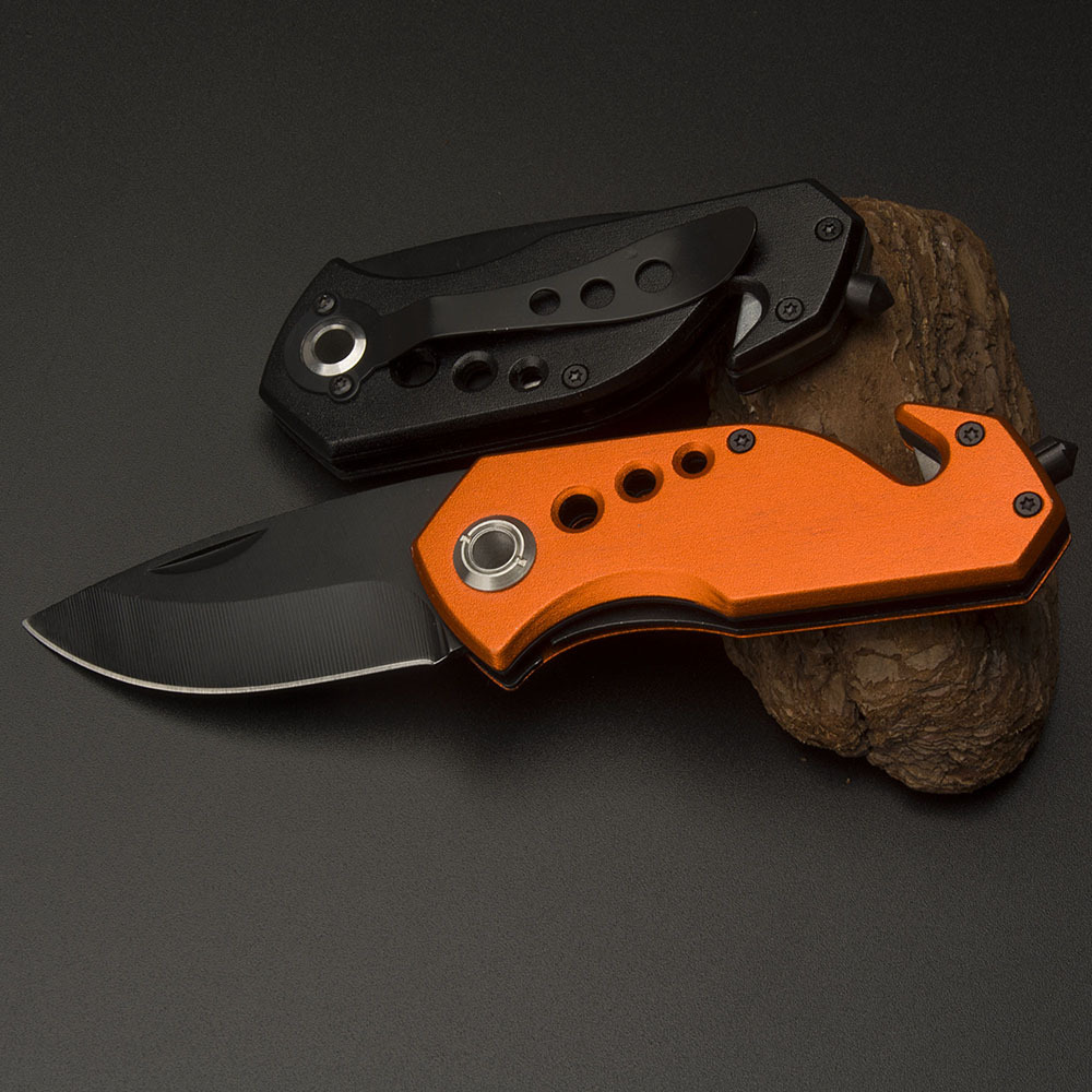 Direct sales of outdoor tools in stock: multi-functional knives, portable folding knives with aluminum handles, stainless steel knives, camping tools full figure