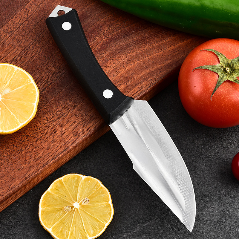 Hand-forged hand-handled meat boning knife, stainless steel meat cutting knife, sharp knife, butcher cutting knife, Yangjiang small butcher knife Application Scenario