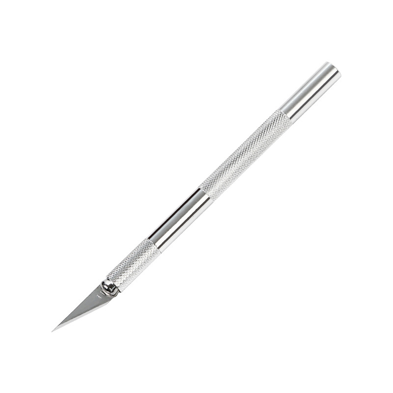 Wholesale of handcrafted engraving knives, aluminum alloy handles, utility knives, journal model making, mobile phone film engraving knives in stock Item Picture