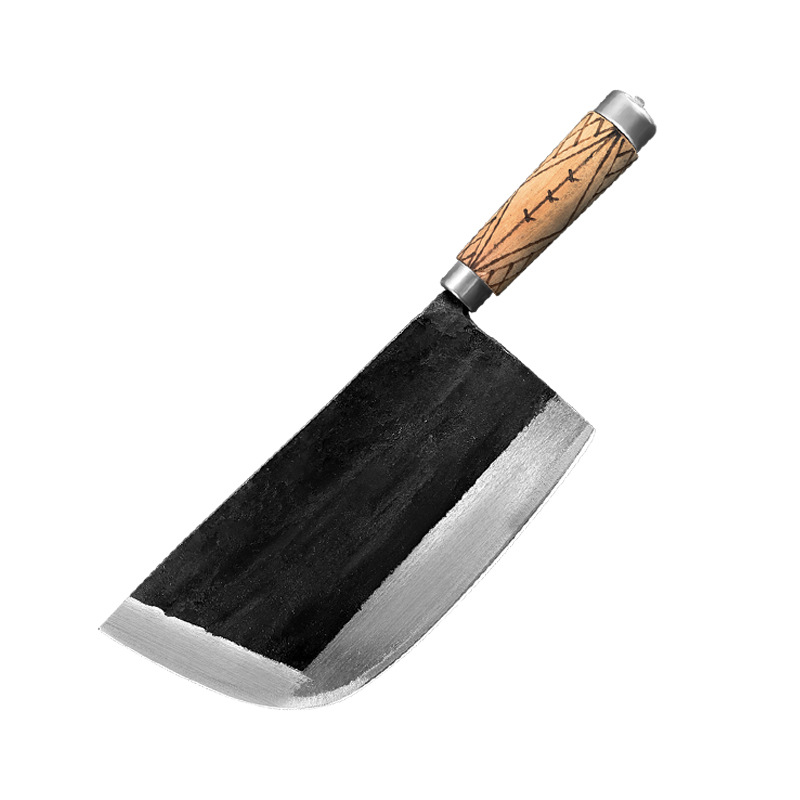 Forged heavy-duty bone-chopping knife, butcher bone-chopping knife, thickened bone-chopping knife, chef's commercial handcrafted knife Item Picture