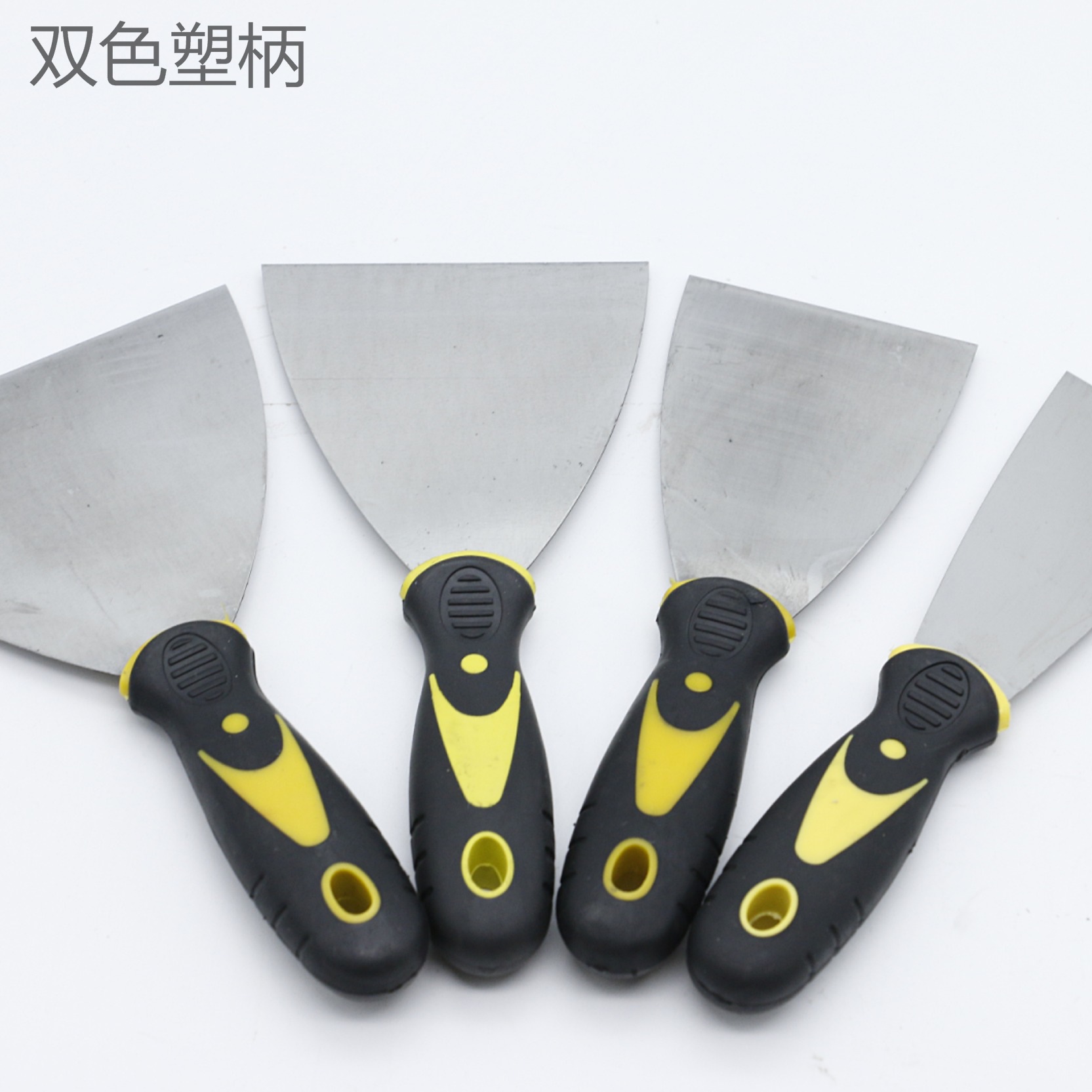 Wholesale putty knife manufacturer, cleaning mud scraper knife, wholesale plastic-handled scraper knife, plastic-handled putty knife manufacturer supply details Picture
