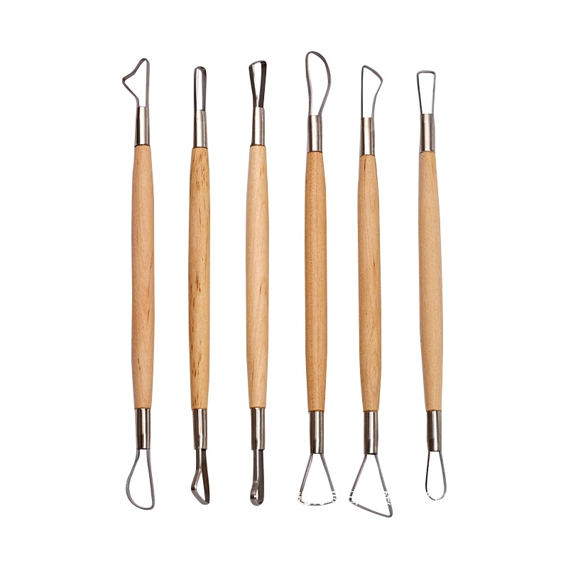 Ceramic equipment: potter's wheel, ceramic tools: double-ended wire knife Item Picture