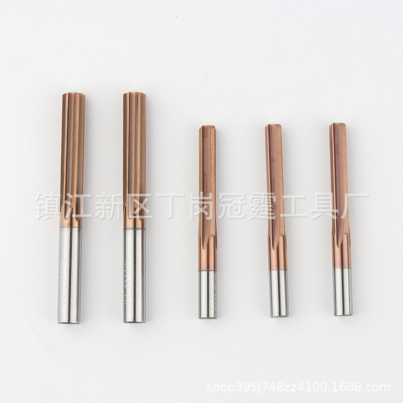 Tungsten steel straight channel reamers, hard alloy tungsten steel reamers wholesale H7H8H9 reamers, reamers for CNC machines Item Picture
